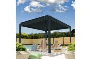 Pergola Bioclimatique AVANOA îlot gris