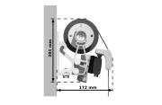 Store banne loggia LOCUS 4,00x2,00m Alia Productions - 19