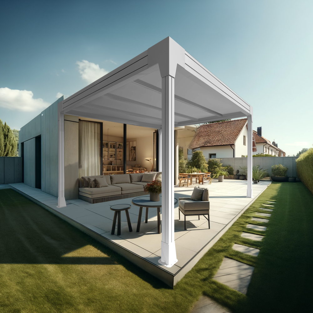 Pergola HAPESIRE Isotoit® îlot 6,26x4,00m Alia Productions - 2