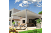 Pergola bioclimatique HELY blanc